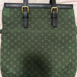 Louis Vuitton Olive Monogram Tote